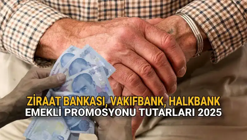 Kamu Bankalarından Emeklilere 2025 Promosyon Müjdesi! Ziraat, Vakıfbank ve Halkbank’ın Teklifleri