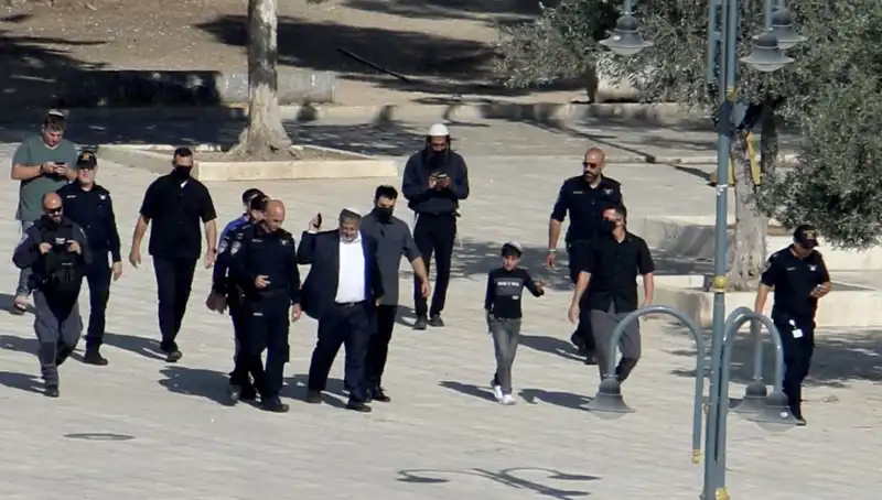 İsrailli Bakanın Mescid-i Aksa'ya Yaptığı Baskın, Tüm Dünyayı Şaşırttı