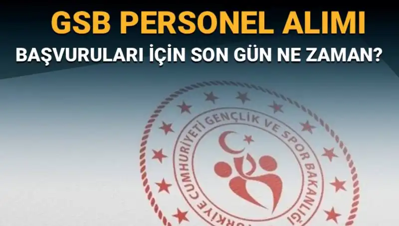 Gençlik ve Spor Bakanlığı’ndan Cazip Personel Alımı Duyurusu