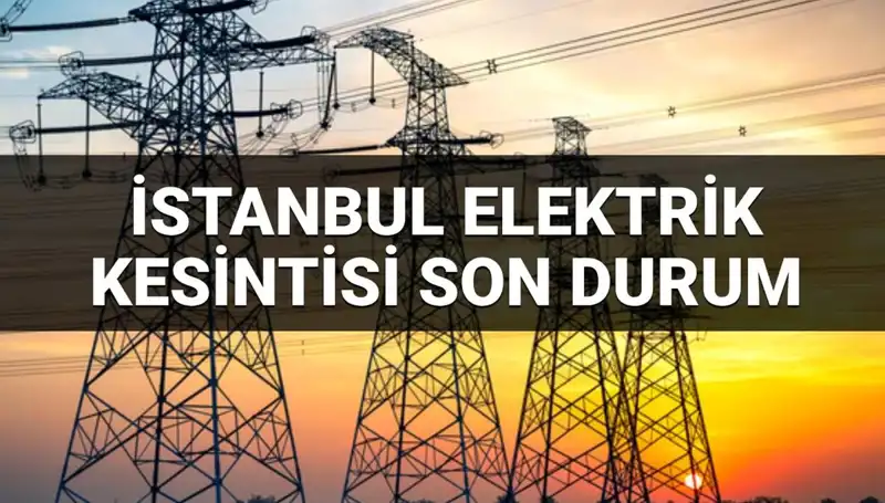 İstanbul'da 21 İlçede Elektrik Kesintisi: Kesinti Programı ve Süresi