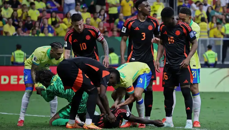 Galatasaray’ın Yıldız Futbolcusu Davinson Sanchez’in Maçtaki Şok Anları