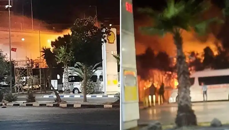 İzmir Otogarı'nda Görülen Korkunç Yangın! Zamanında Müdahale Hayat Kurtardı
