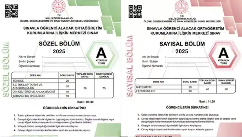 LGS Soru ve Cevap Anahtarı 2025: Tarih ve Saat Belli Oldu!