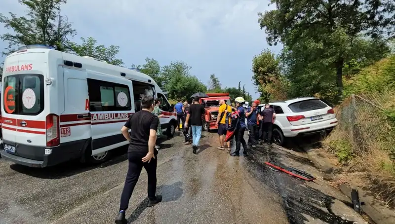 Sakarya'da Zehir gibi bir Kaza: 4 Çocuk 5 Kişi Yaralandı!