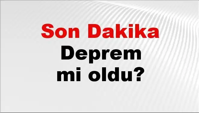 Muğla'da Deprem Panik Yarattı: Son Gelişmeler Neler?