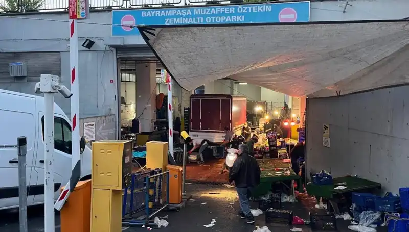 Biber Gazı İle Pazar Yerinde Kaos: Havalandırma Sistemi Arızası