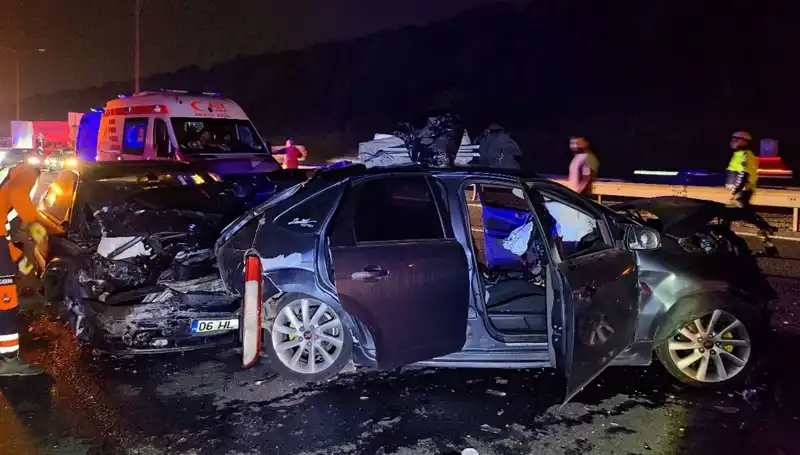 TEM Otoyolu’nda Zincirleme Kaza: 7 Yaralı, Kazanın Ayrıntıları Şoke Edici