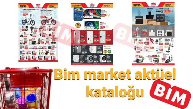 BİM 27-28-30 Mayıs Aktüel Kataloğu: İndirimli Elektronik ve Beyaz Eşya Fırsatları